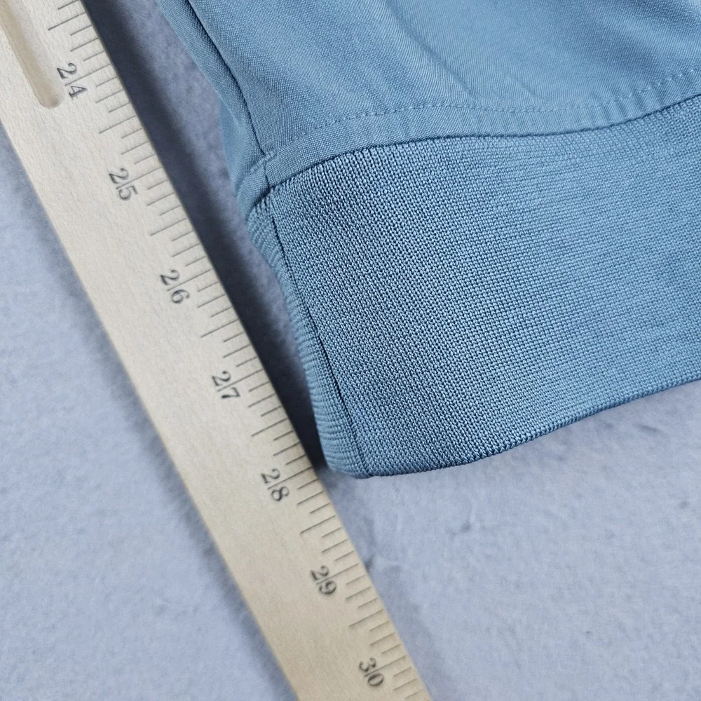 Under Armour Sportstyle Elite Jogger Pants Mens Large Blue Fitted Zip Pockets